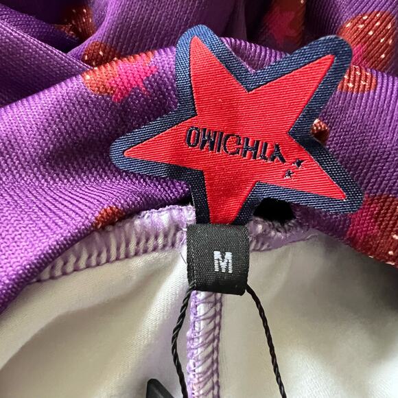 omighty Strawberry Print Pants Size Medium - Picture 11 of 13